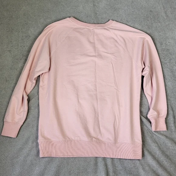 Wildfox Coffee & Sunshine Pink Relaxed Fit Sweatshirt - Picture 9 of 12